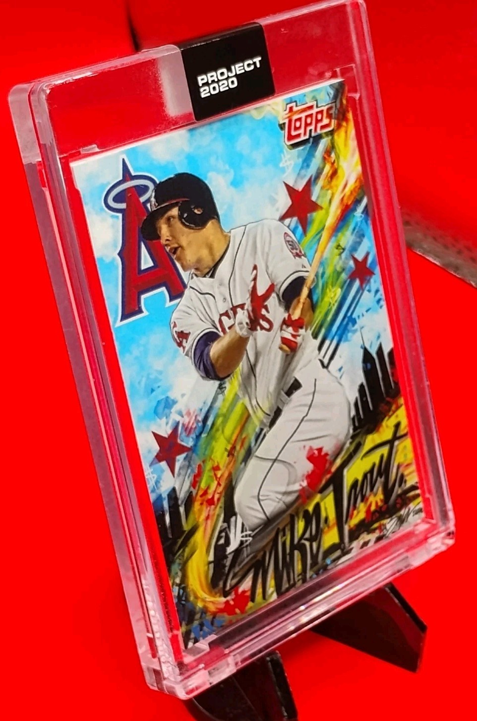 Mike Trout Topps Project 2020 #399 - Topps Update #US175 by King Saladeen Card