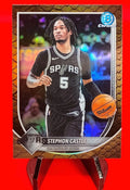 Stephon Castle 2025 Bowman Chrome #BCV-145 Reptilian Refractor