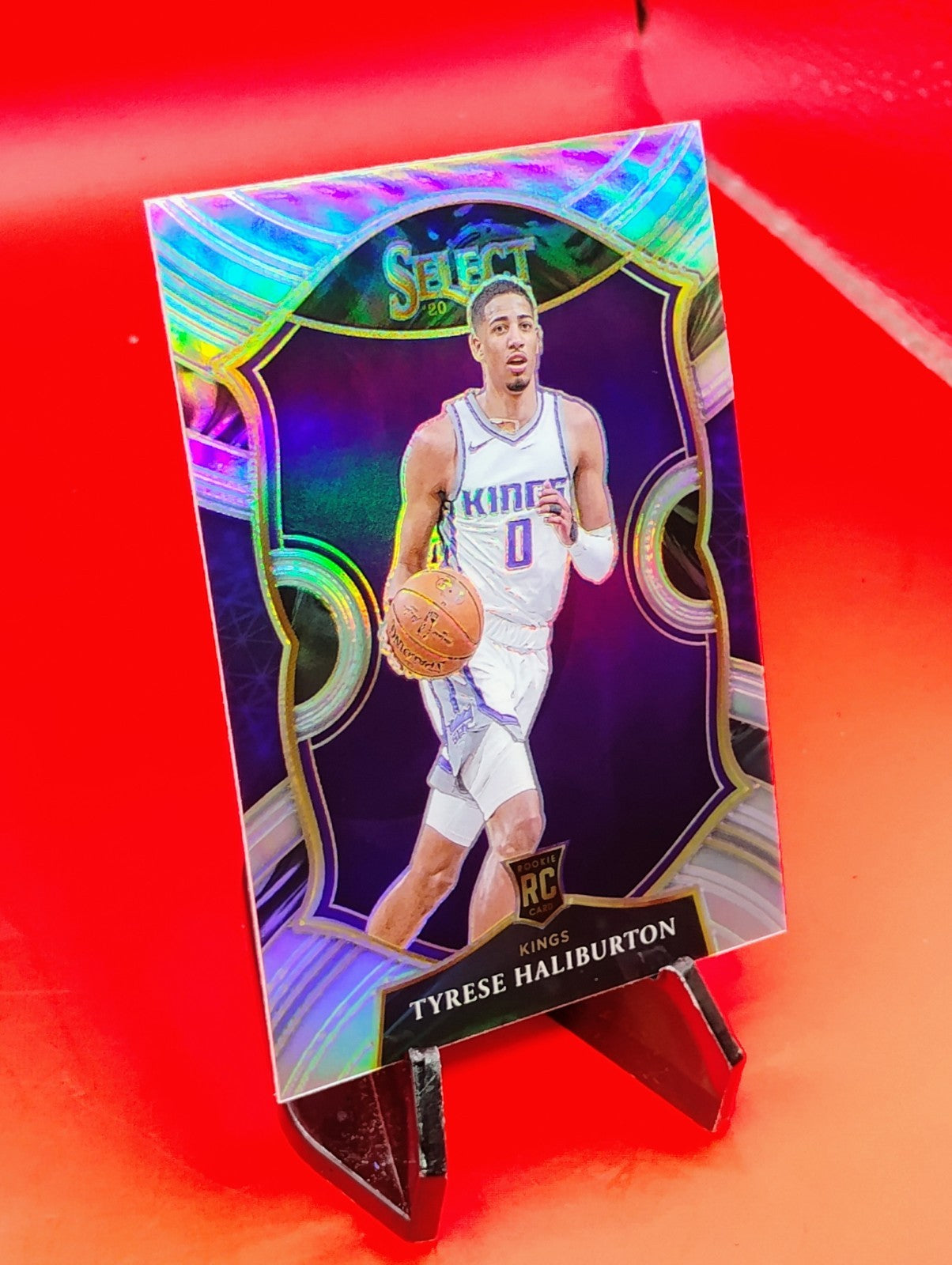 Tyrese Haliburton 2020-21 Panini Select Concourse #72 Silver Prizm Pacers RC 💎