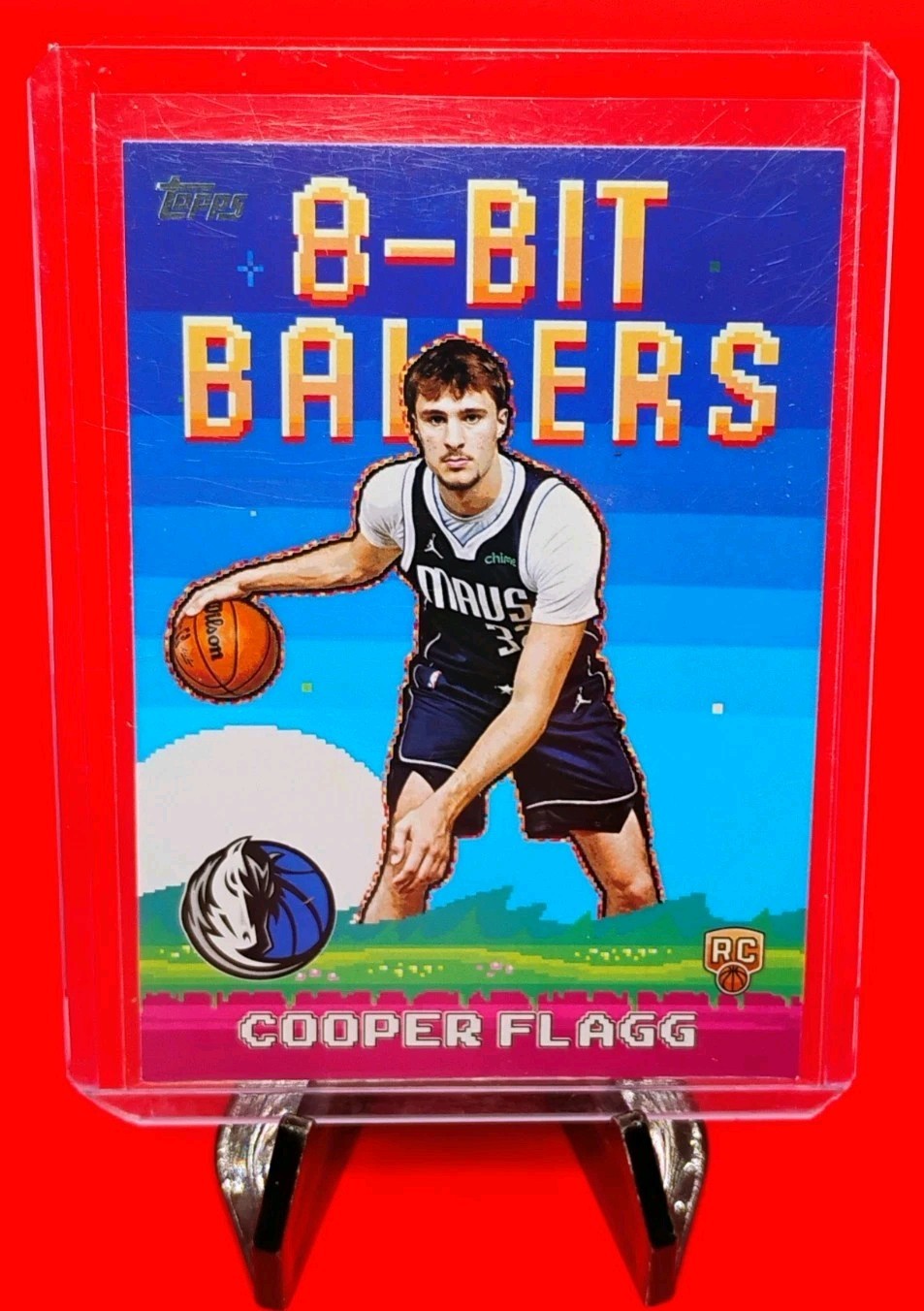Cooper Flagg 2025-26 Topps 8-Bit Ballers Insert RC #8B-31  Mavericks Rookie 🔥