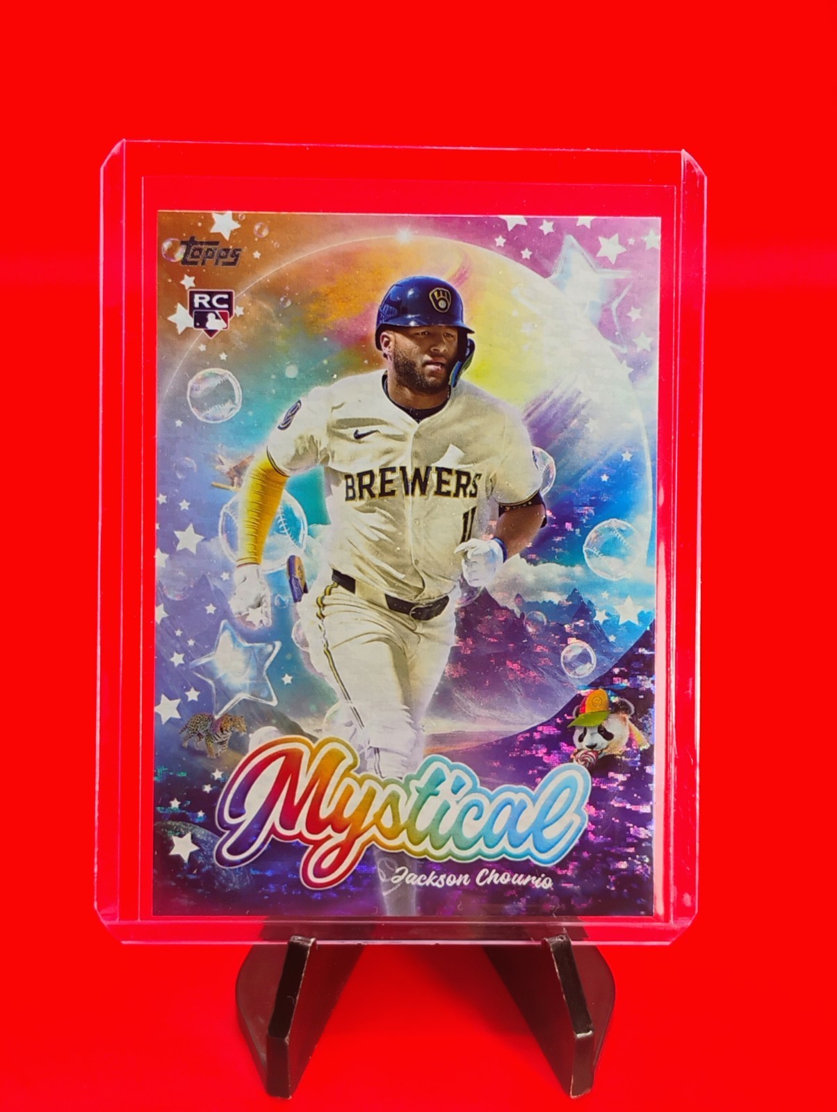 Jackson Chourio 2024 Topps Update Series - Mystical #MYS-20 (RC) Brewers RC 🔥💎