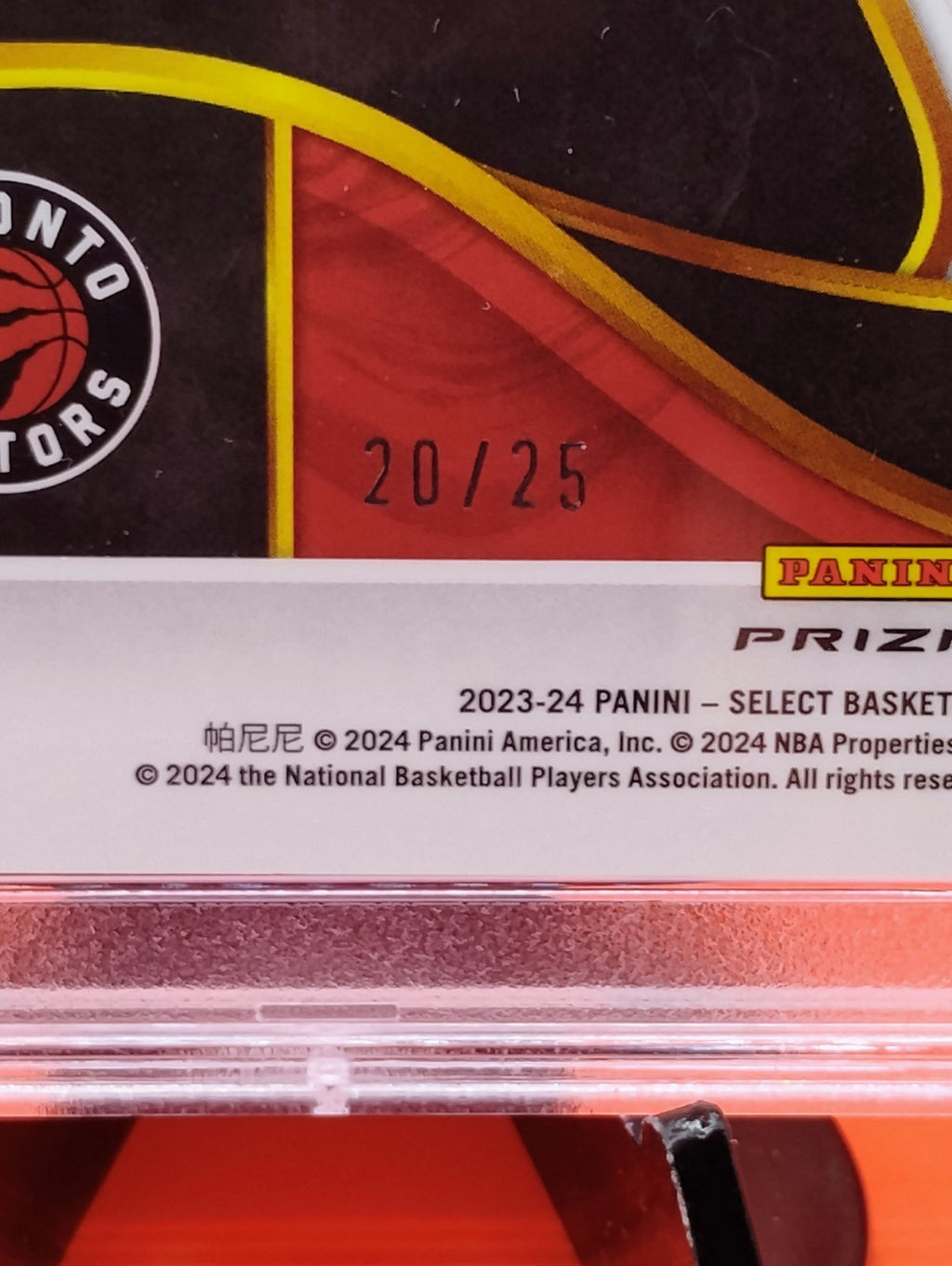 Gradey Dick 2023-24 Select Courtside RC #287 Blue Disco Prizm #20/25 - PSA 10 💎