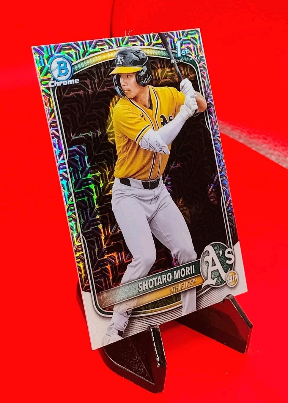 Shotaro Mori 2025 Bowman Chrome 1st Bowman # BCP-170 Mega Box Mojo Refractor  🔥