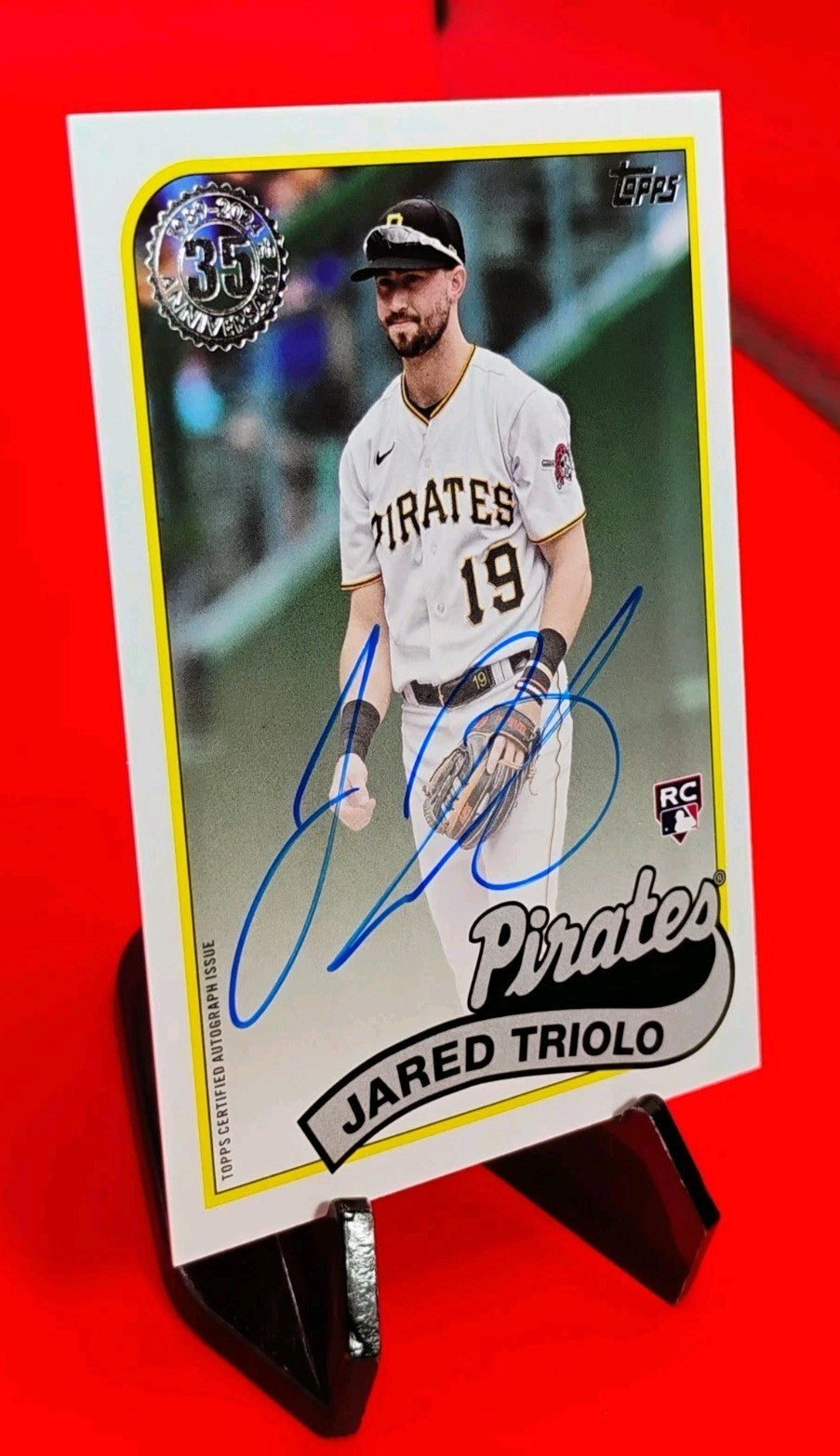 Jared Triolo 2024 Topps 1989 Topps Baseball 35th Anniversary RC Auto #89BA-JT