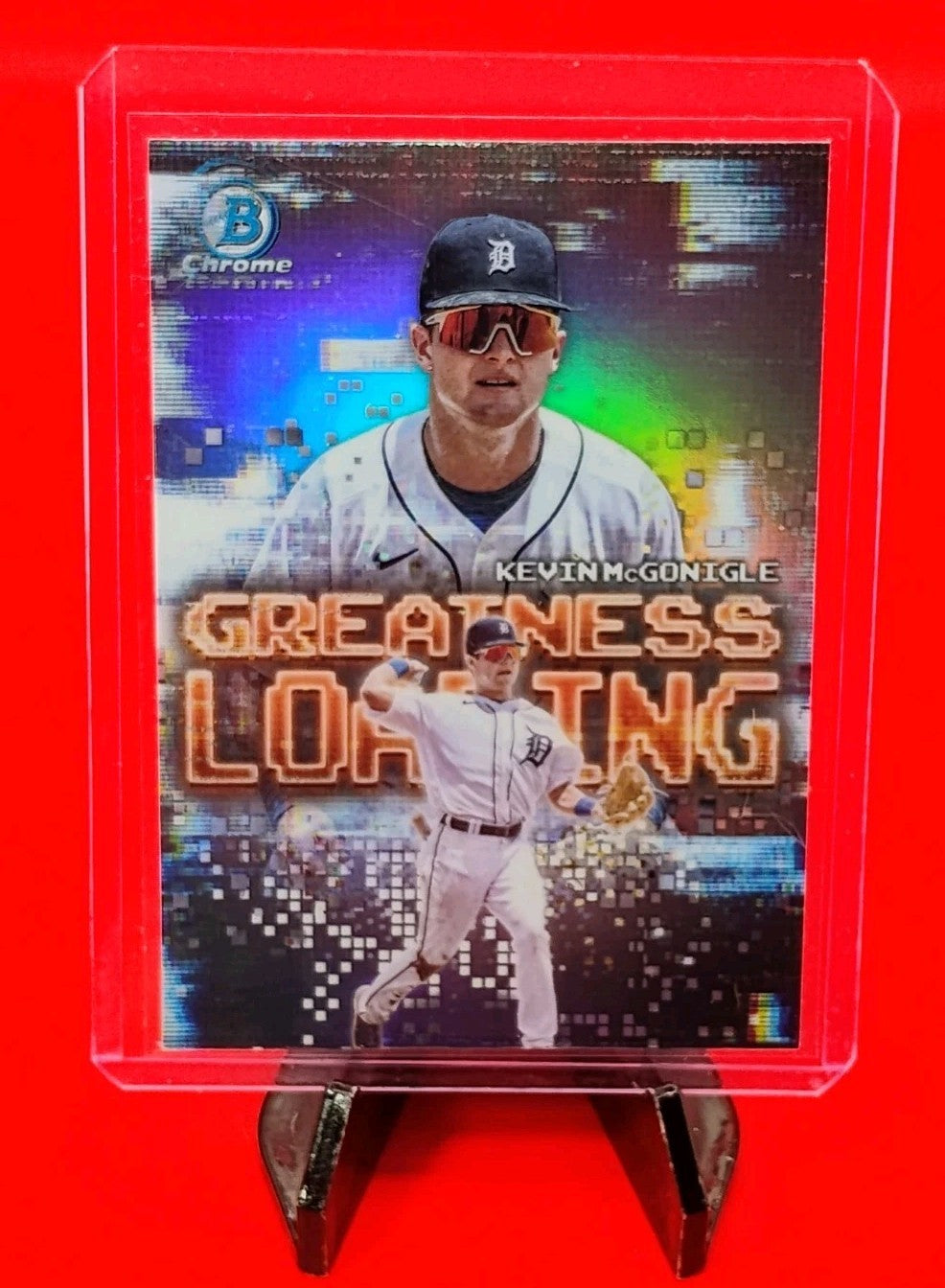 Kevin McGonigle 2025 Bowman Chrome Greatness Loading #GL-9  Detroit Tigers
