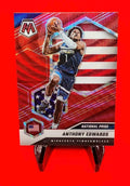 Anthony Edwards 2020-21 Panini Mosaic National Pride RC #252 Red Wave Prizm🔥💎