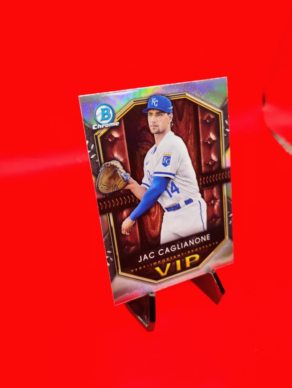 Jac Caglianone 2025 Bowman Baseball VIP Insert #VIP-11  Royals #1 Prospect 🔥💎