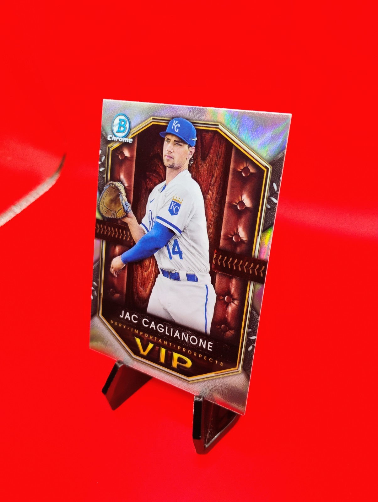 Jac Caglianone 2025 Bowman Baseball VIP Insert #VIP-11  Royals #1 Prospect 🔥💎