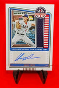 Hagen Smith 2023 Panini Stars & Stripes Baseball Collegiate Signatures #CNTC-HS