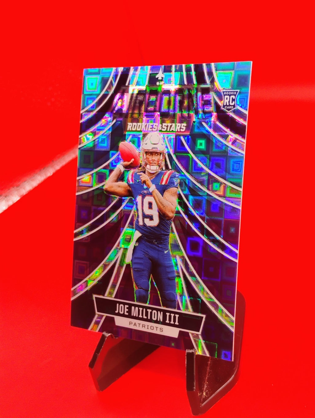 Joe Milton III 2024 Rookies & Stars - Airborne Insert #A-JMN Pandora #38/135 🔥