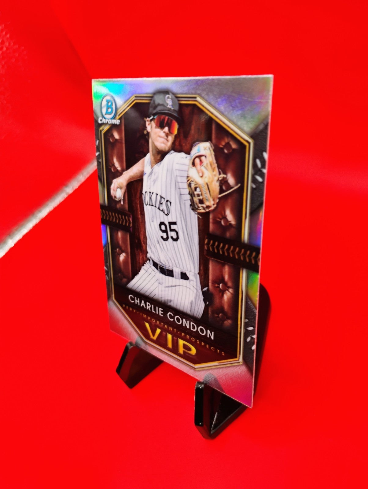 Charlie Condon 2025 Bowman Baseball Very Important Prospect #VIP-9 Rockies #2 🔥