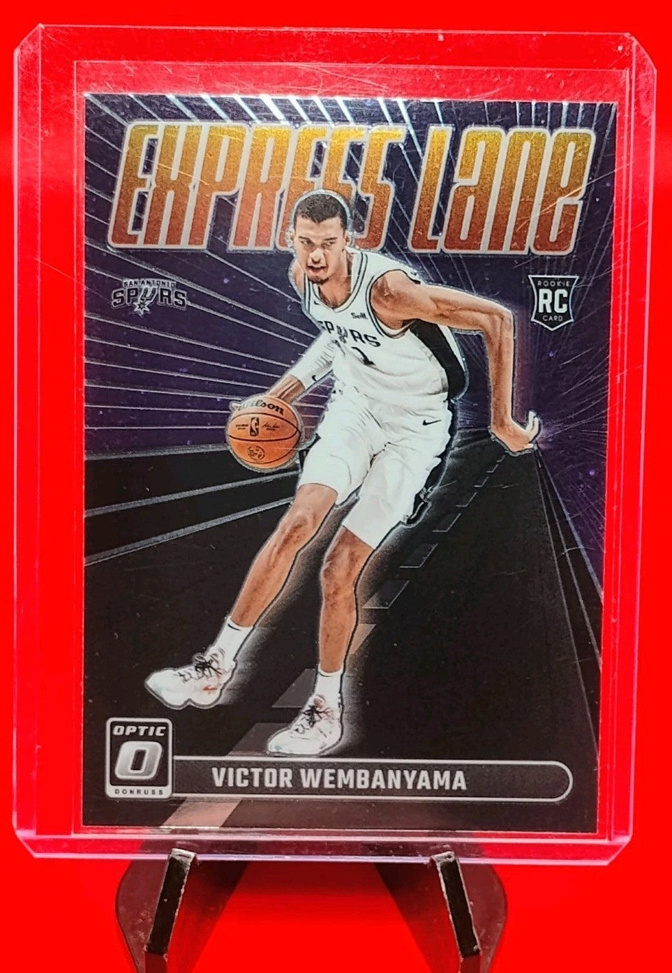 Victor Wembanyama 2023-24 Panini Donruss Optic Express Lane #8 Rookie Insert👽🔥
