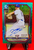 Seong Jun-Kim 2026 Bowman Chrome #BMA-SK Aqua Mojo Refractor #13/125 Jersey # 🔥