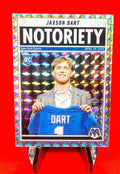 Jaxson Dart 2025 Mosaic Notoriety #11 Silver Mosaic Prizm RC - Giants QB 💎