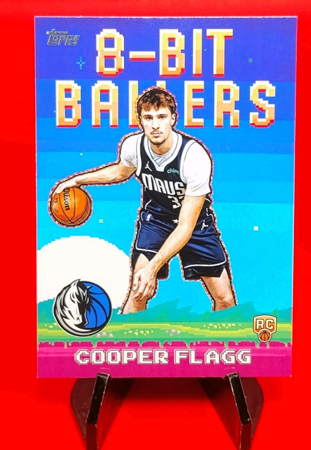 Cooper Flagg 2025-26 Topps 8-Bit Ballers Insert RC #8B-31  Mavericks Rookie 🔥