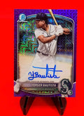 Yorger Bautista 2025 Bowman Chrome #BMA-YB Purple Mojo Refractor Auto #47/199 🔥
