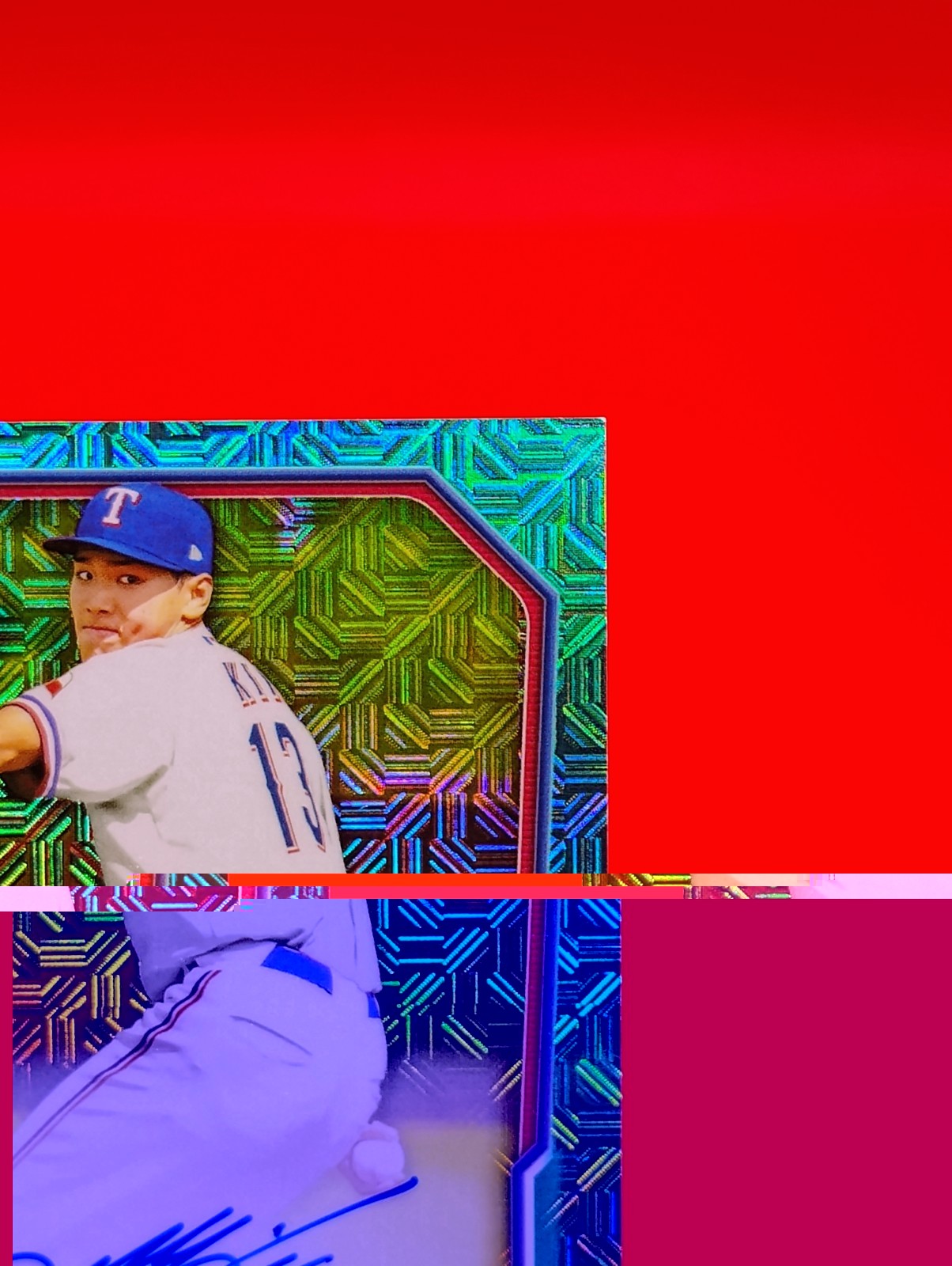 Seong Jun-Kim 2026 Bowman Chrome #BMA-SK Aqua Mojo Refractor #13/125 Jersey # 🔥