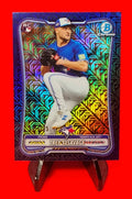 Trey Yesavage 2026 Bowman Chrome RC #41 Navy Blue Mojo Refractor #161/175 🔥💎