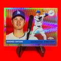 Shohei Ohtani 2025 Topps Chrome Platinum #17  Prism Refractor - Dodgers MVP