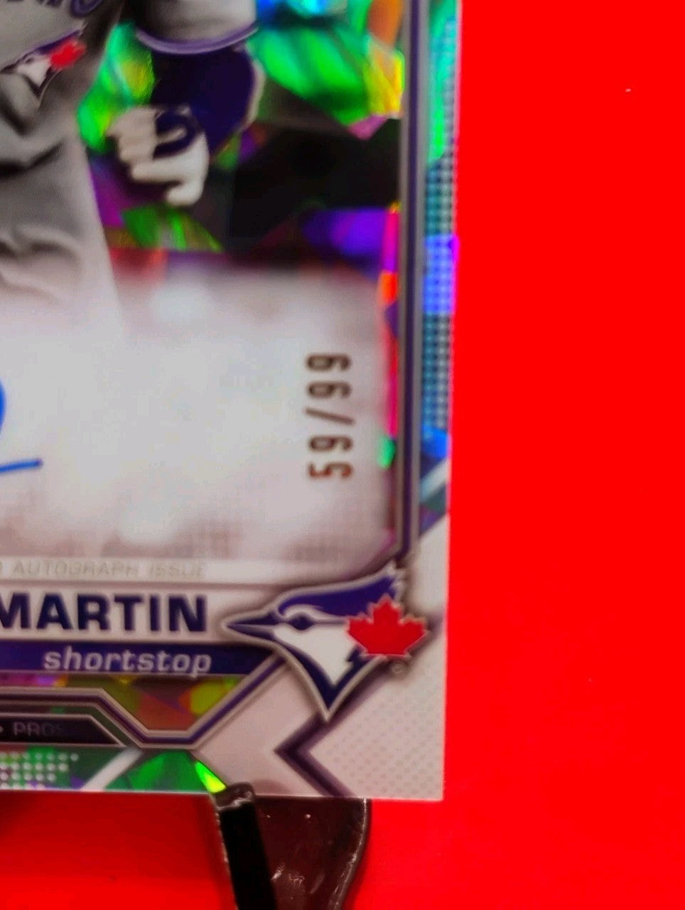 Austin Martin 2021 Bowman Sapphire Aqua  Ice Refractor Auto #BSPA-AM #59/99 🔥🔥