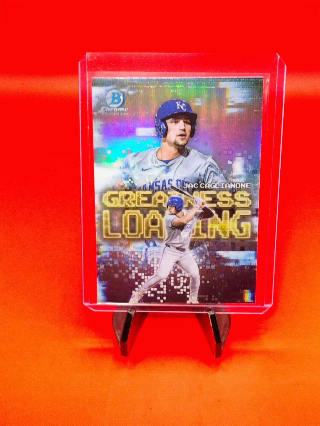 Jac Caglianone 2025 Bowman Baseball Greatness Loading #GL-21  Refractor Insert🔥