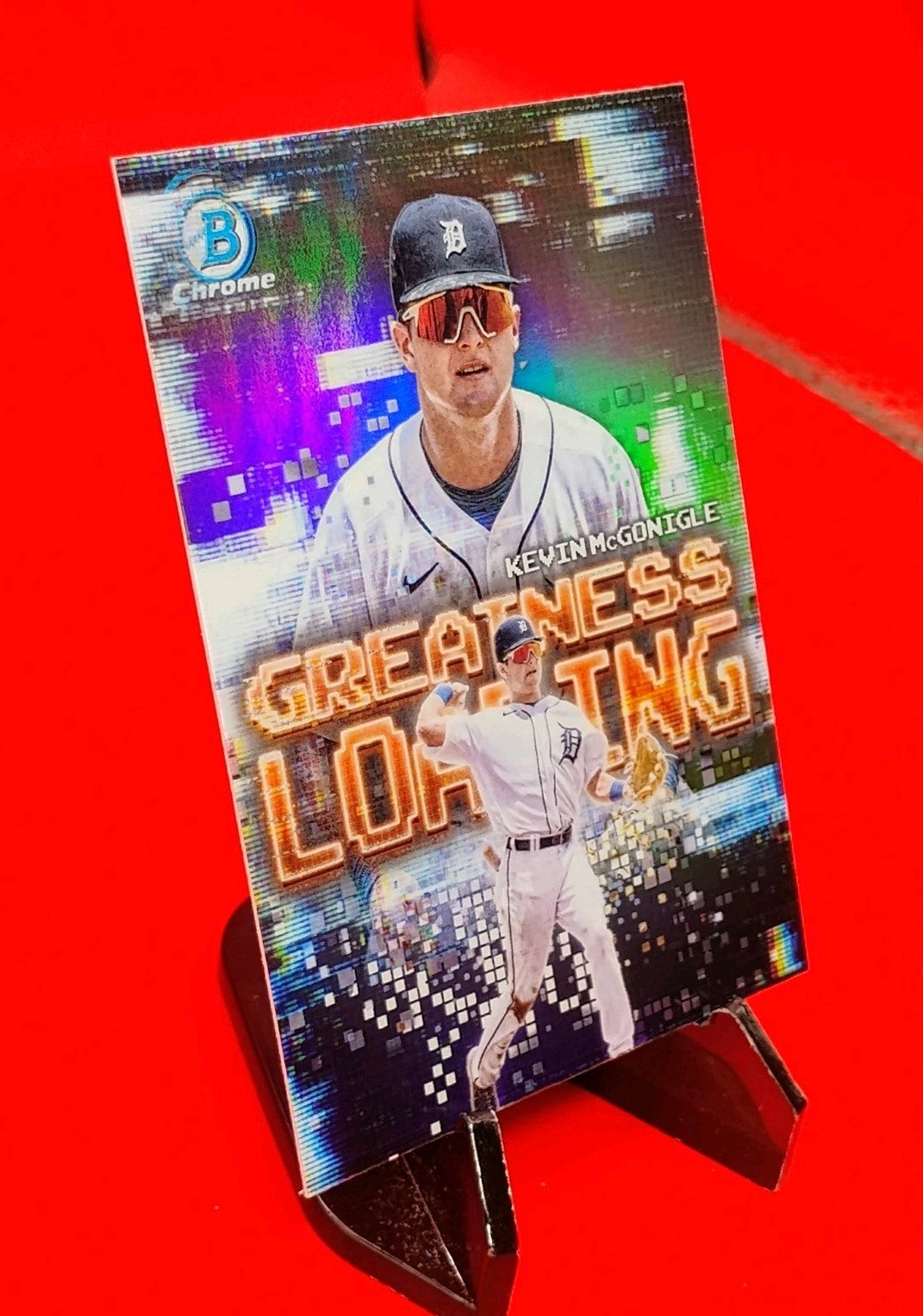 Kevin McGonigle 2025 Bowman Chrome Greatness Loading #GL-9  Detroit Tigers