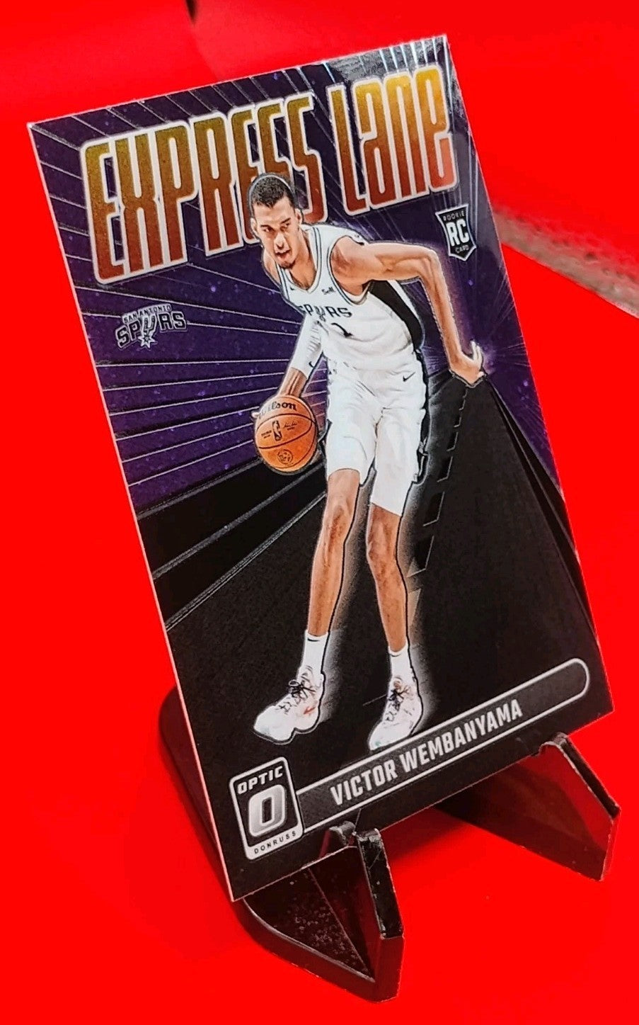 Victor Wembanyama 2023-24 Panini Donruss Optic Express Lane #8 Rookie Insert👽🔥