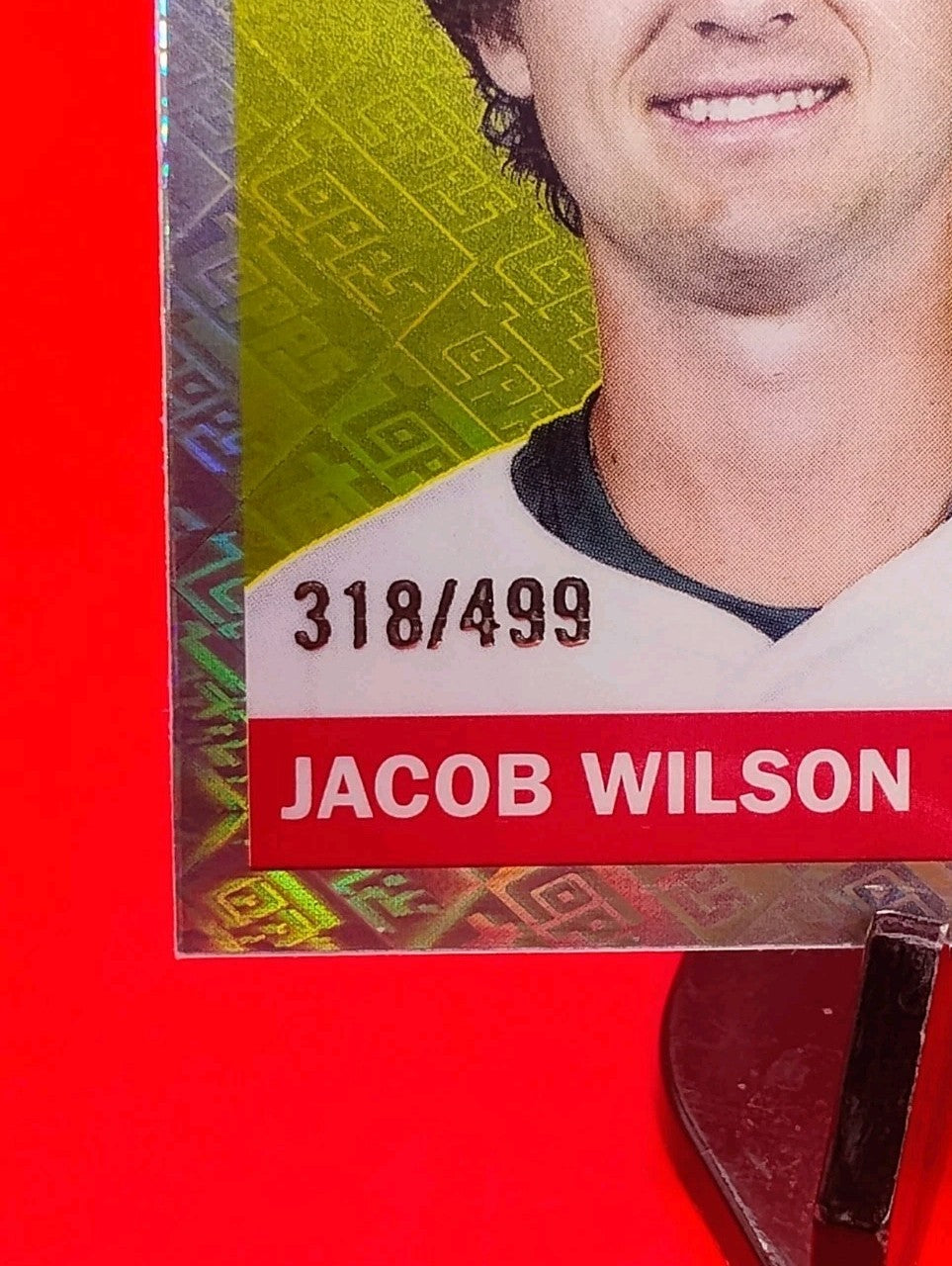 Jacob Wilson 2025 Topps Chrome Platinum RC #283 Logo Refractor #318/499 💎🔥