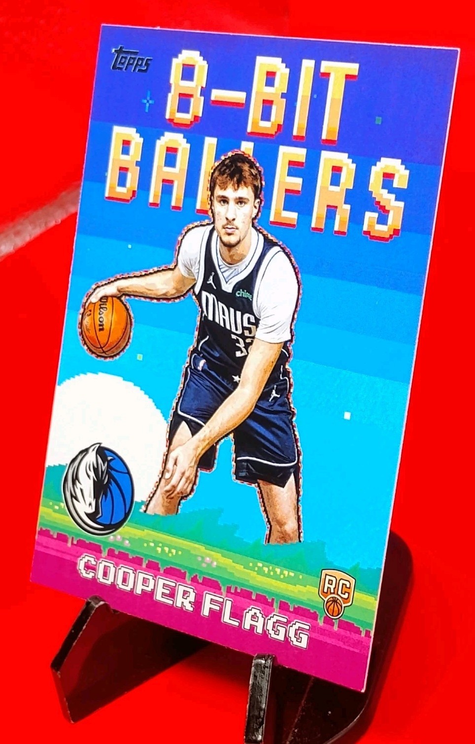 Cooper Flagg 2025-26 Topps 8-Bit Ballers Insert RC #8B-31  Mavericks Rookie 🔥
