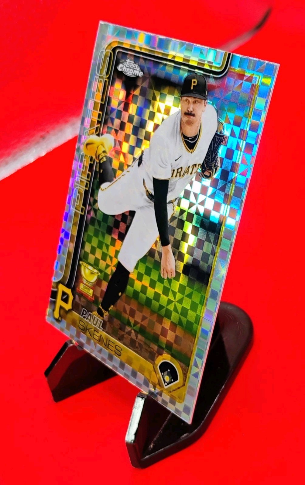 Paul Skenes 2025 Topps Chrome #300 Rookie Cup XFractor - Pittsburgh Pirates 💎🔥