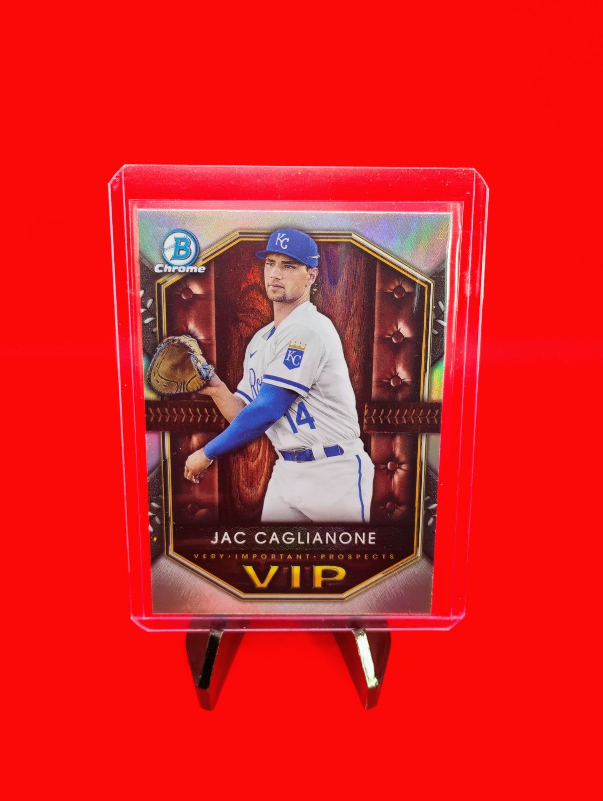 Jac Caglianone 2025 Bowman Baseball VIP Insert #VIP-11  Royals #1 Prospect 🔥💎