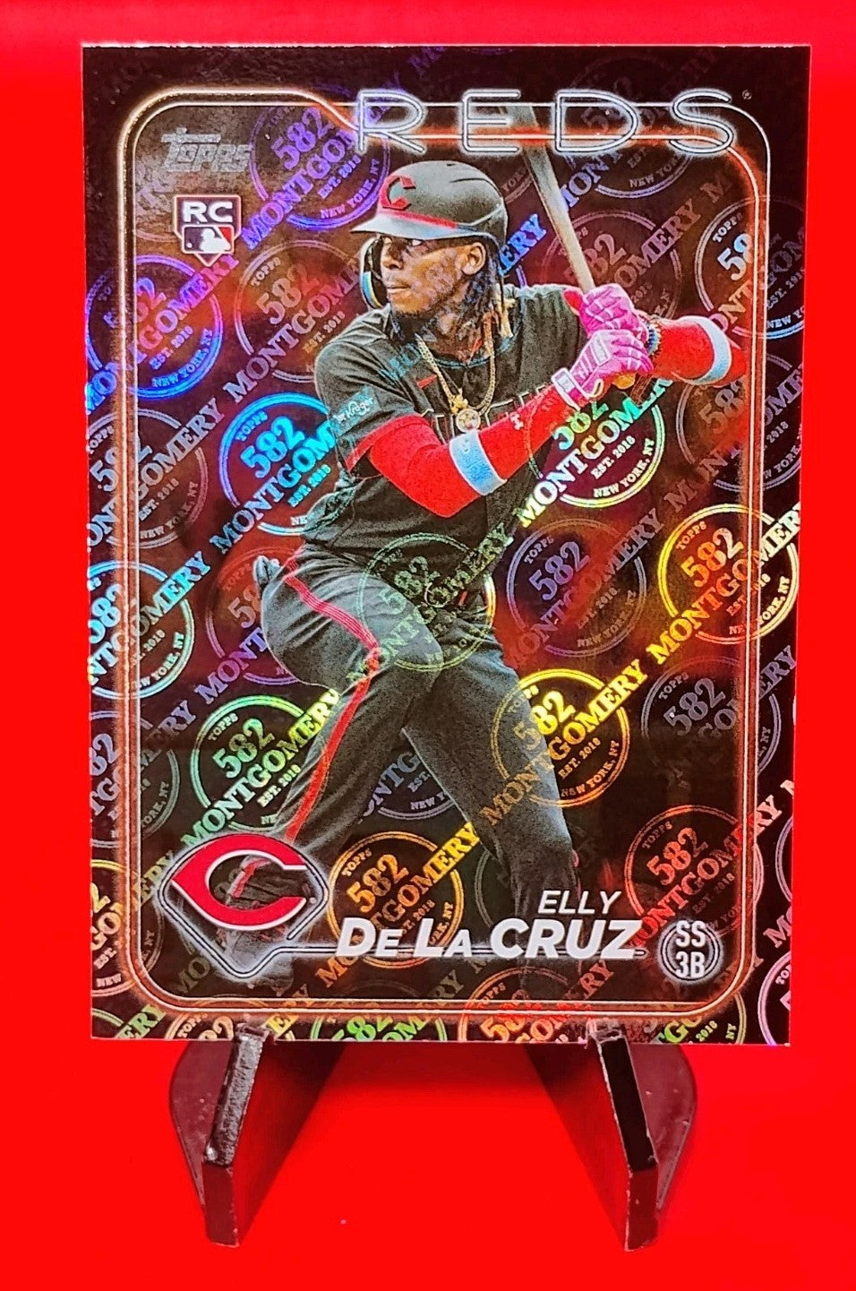 Elly De La Cruz 2024 Topps 582 Montgomery Club RC #141 Cincinnati Reds 🔥💎