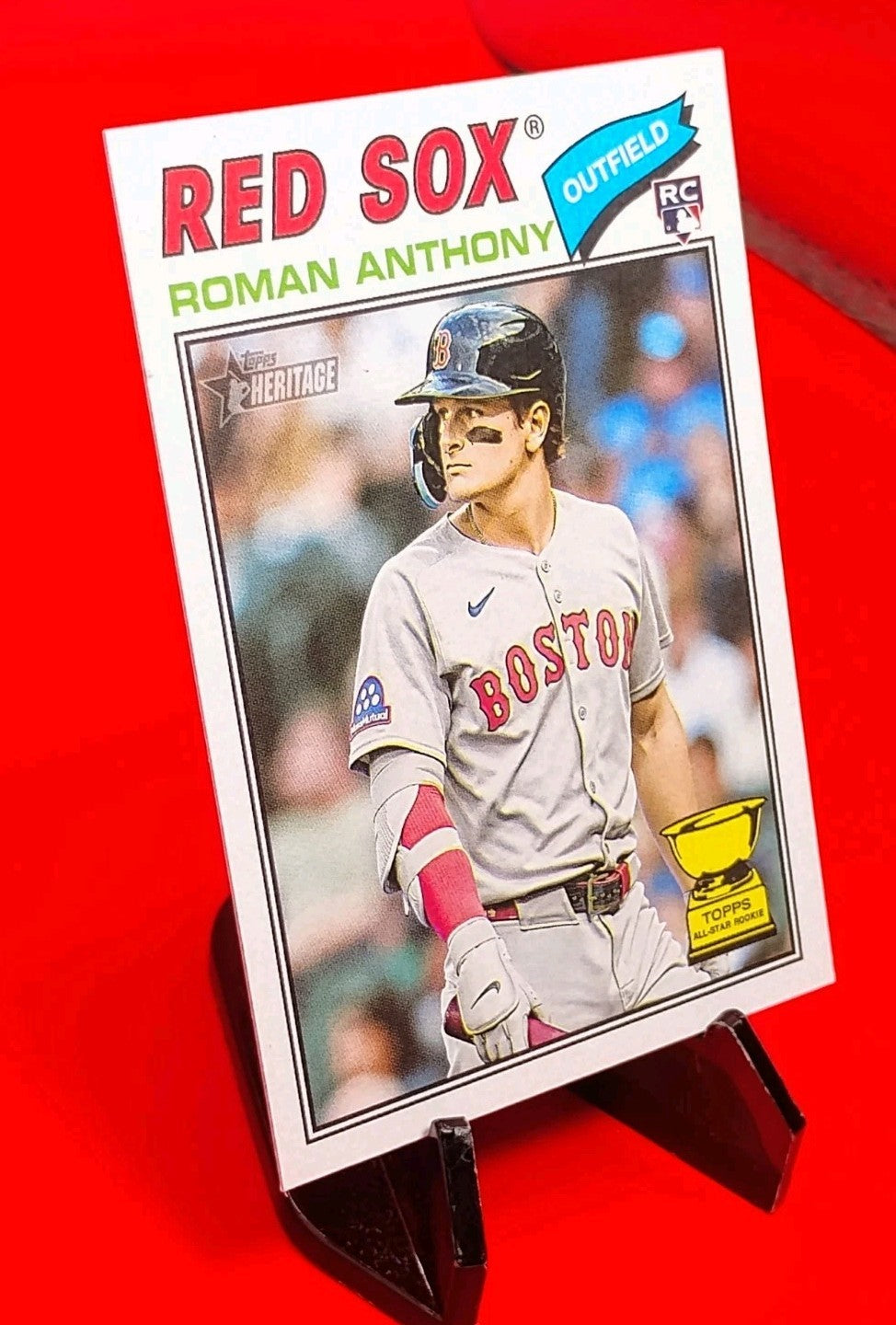 Roman Anthony 2026 Topps Heritage #86 Gold Rookie Cup RC Boston Red Sox 🔥