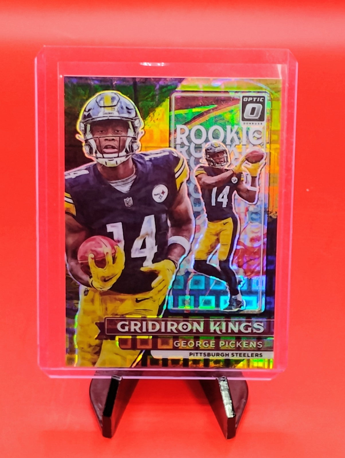 George Pickens 2022 Optic Rookie Gridiron Kings RGK-15 Black Pandora Prizm 24/25
