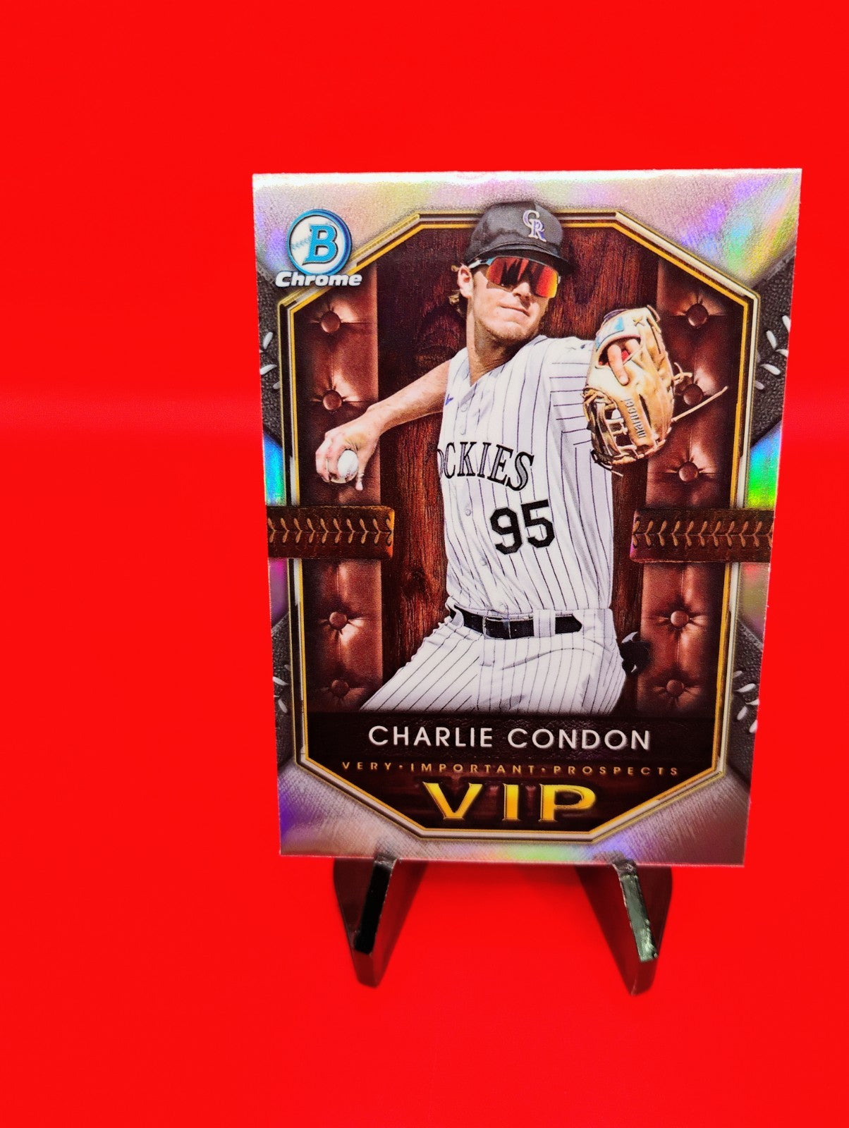 Charlie Condon 2025 Bowman Baseball Very Important Prospect #VIP-9 Rockies #2 🔥