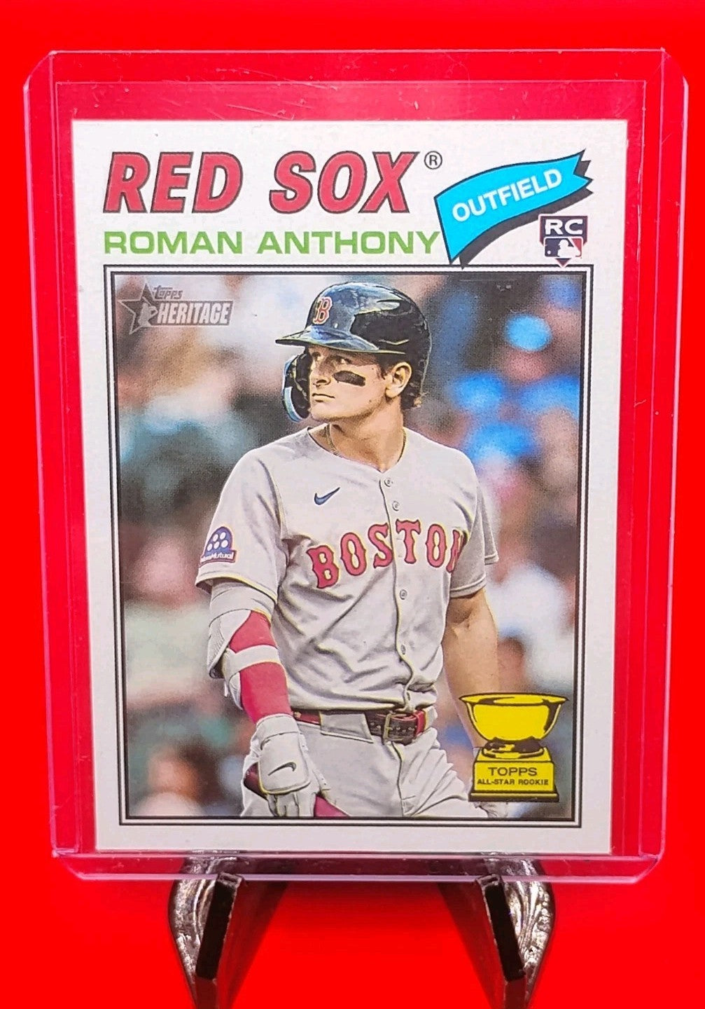 Roman Anthony 2026 Topps Heritage #86 Gold Rookie Cup RC Boston Red Sox 🔥
