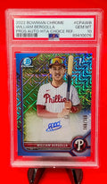 William Bergolla Jr 2022 Bowman 1st Choice Auto #CPA-WB Blue Mojo /150- PSA 10💎