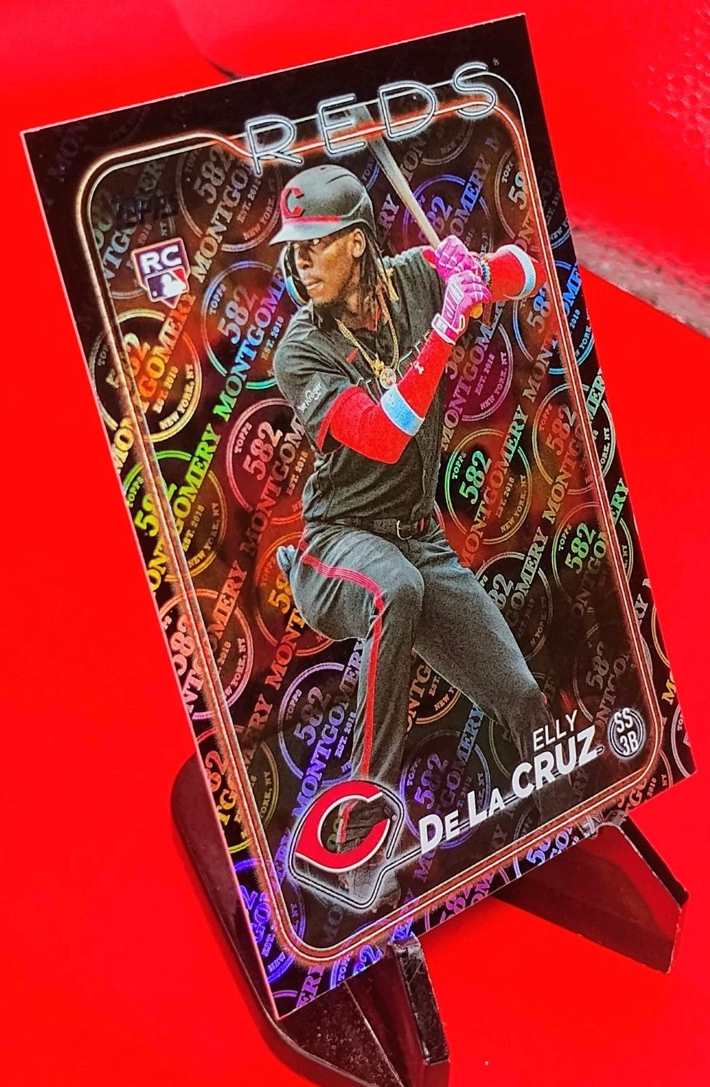 Elly De La Cruz 2024 Topps 582 Montgomery Club RC #141 Cincinnati Reds 🔥💎