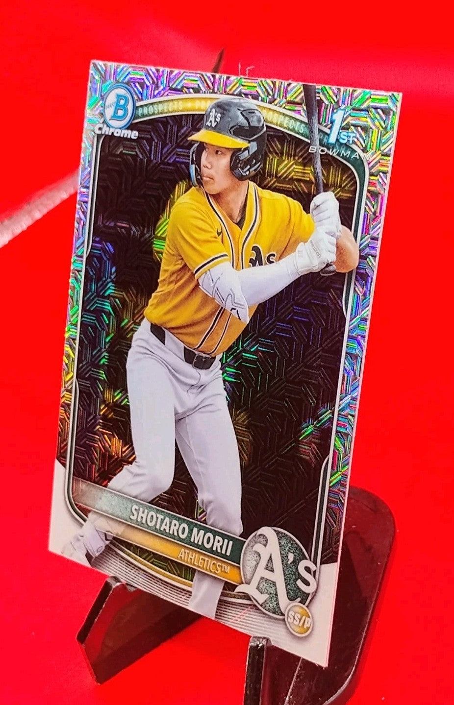 Shotaro Mori 2025 Bowman Chrome 1st Bowman # BCP-170 Mega Box Mojo Refractor  🔥