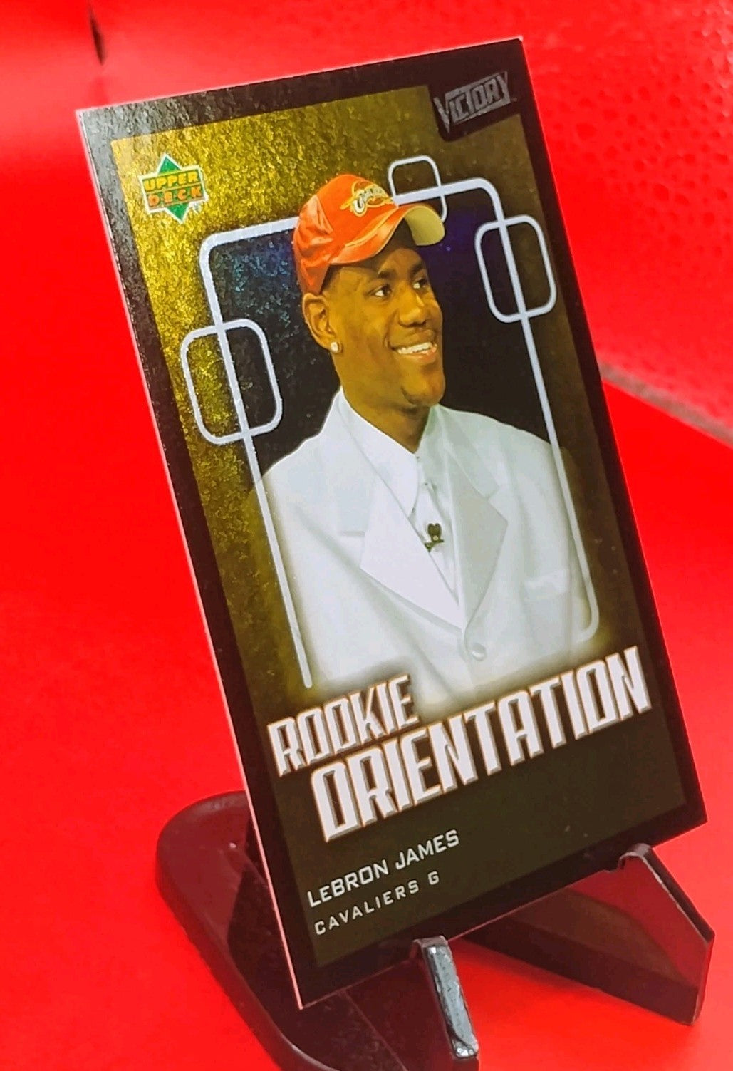 LeBron James 2003-04 Upper Deck Victory - Rookie Orientation Insert #101 Lakers