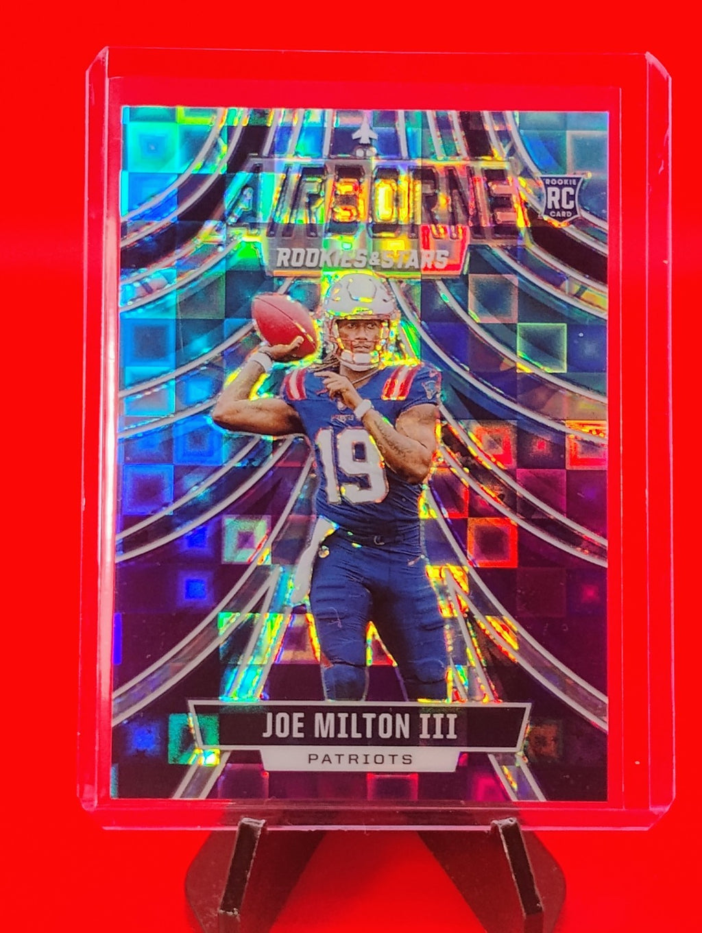 Joe Milton III 2024 Rookies & Stars - Airborne Insert #A-JMN Pandora #38/135 🔥