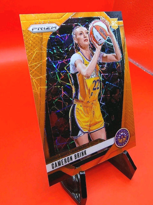 Cameron Brink 2024-25 WNBA Prizm Orange Lazer Prizm Variation RC Sparks 💎🔥