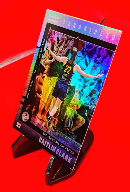 Caitlin Clark 2025 Panini Chronicled WNBA Holo #24 Fever
