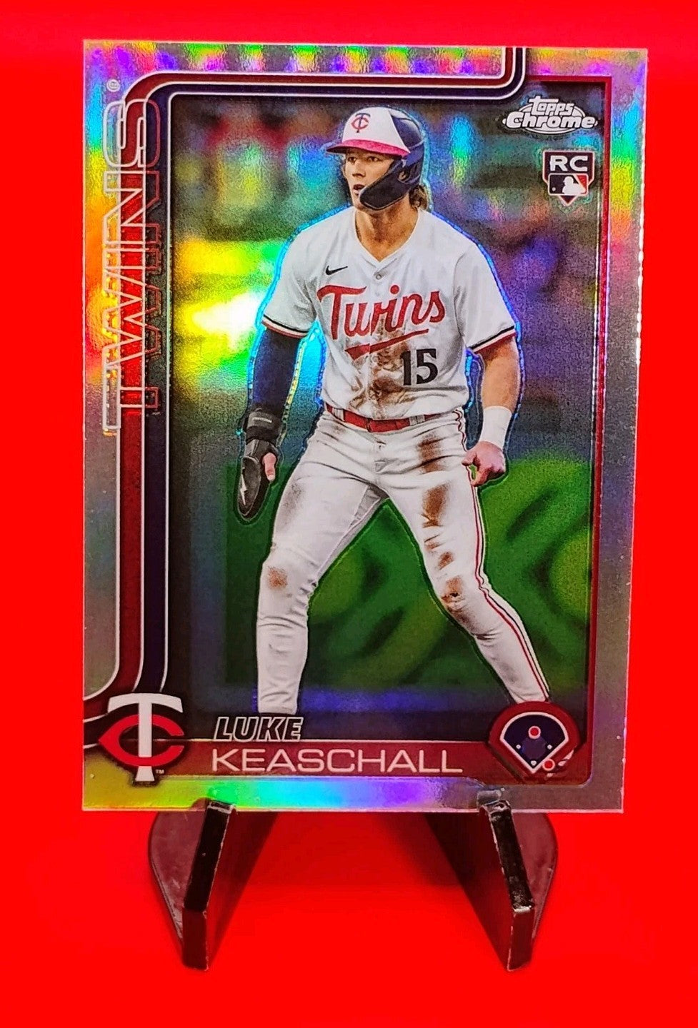 Luke Keaschall 2025 Topps Chrome Update Refractor #USC106 RC  Minnesota Twins 🔥