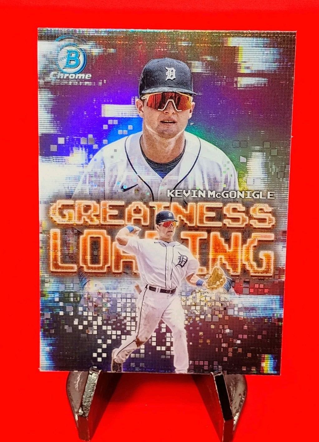 Kevin McGonigle 2025 Bowman Chrome Greatness Loading #GL-9  Detroit Tigers