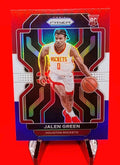 Jalen Green 2021-22 Panini Prizm - Red White Blue Prizm #306 RC Houston Rockets