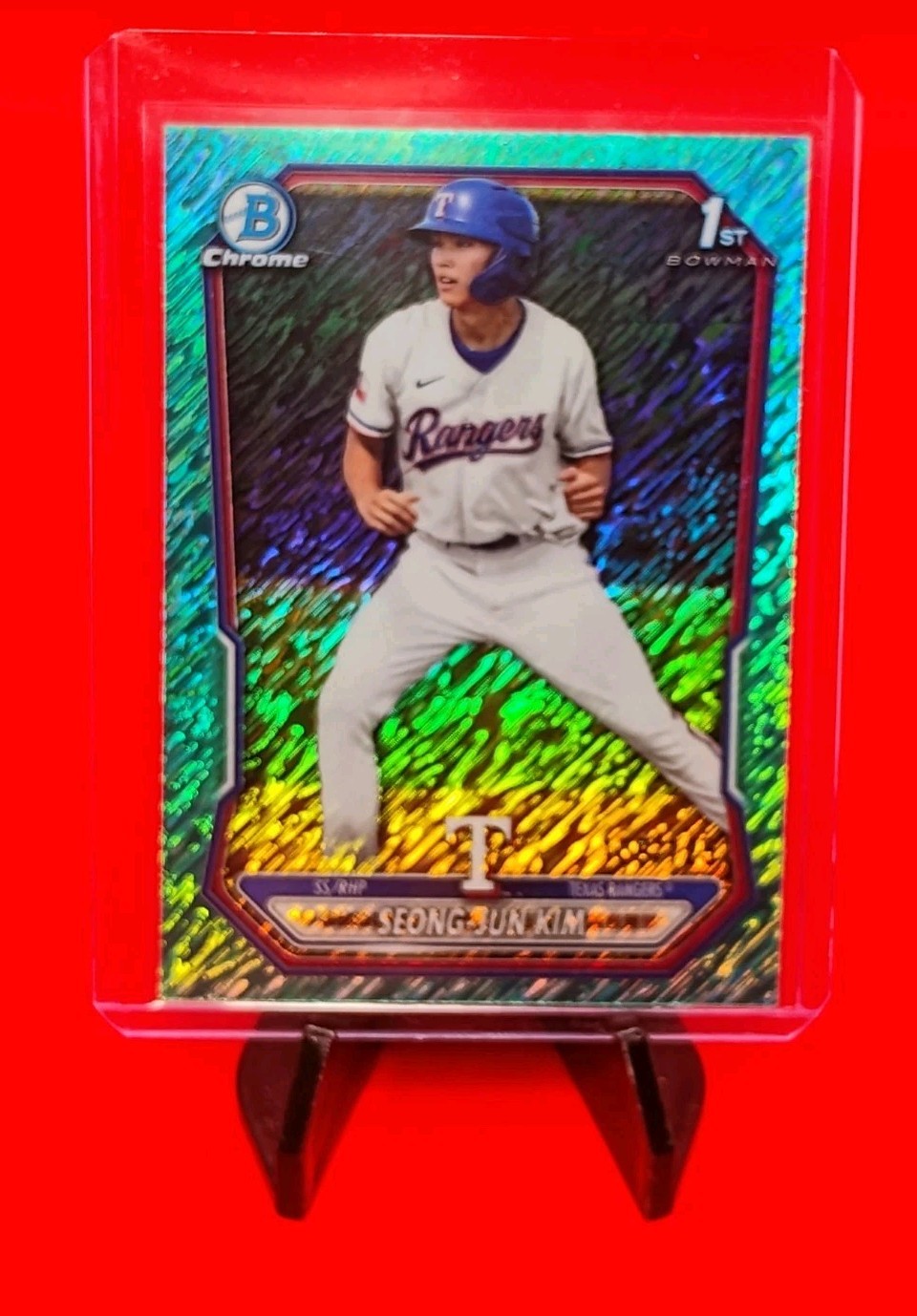 Seong Jun-Kim 2026 Bowman Chrome #BCP-45 Aqua Shimmer Refractor #109/125 🔥