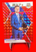 Stephen Curry 2019-20 Panini Mosaic MVPs #299 Red Mosaic Prizm Warriors 💎🔥
