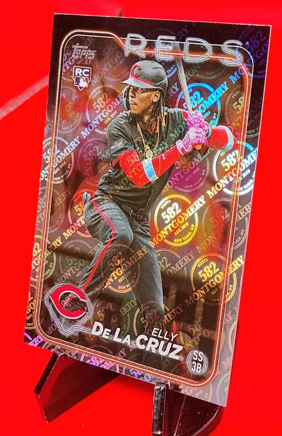 Elly De La Cruz 2024 Topps 582 Montgomery Club RC #141 Cincinnati Reds 🔥💎