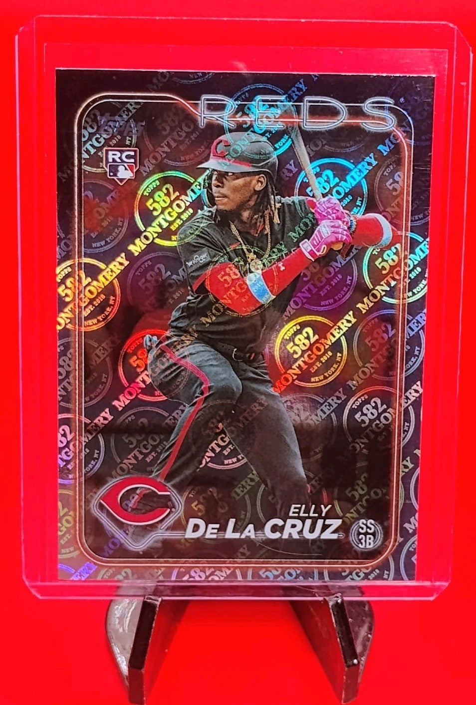 Elly De La Cruz 2024 Topps 582 Montgomery Club RC #141 Cincinnati Reds 🔥💎